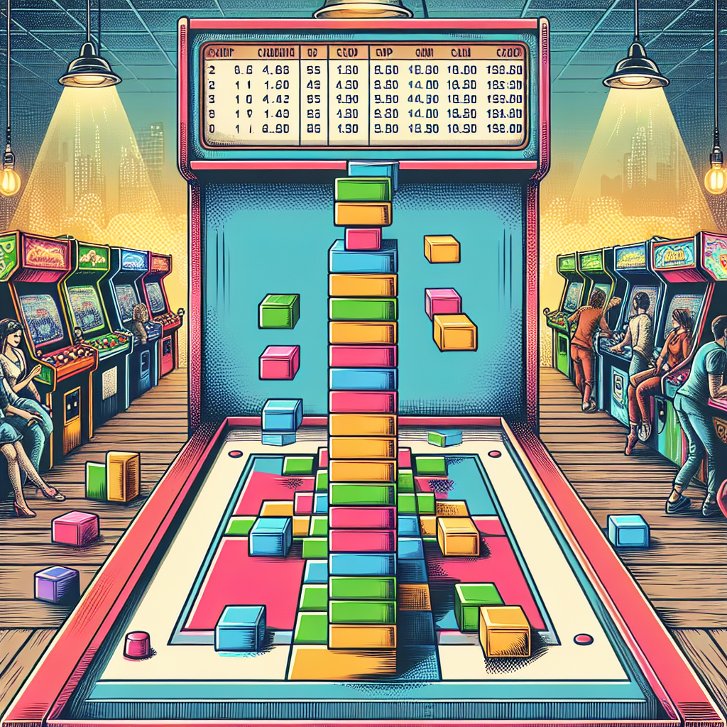 Tetris Game Illustration